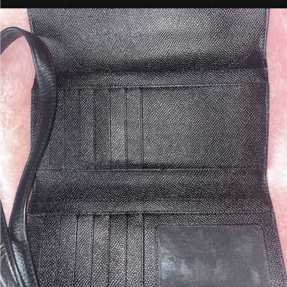 COACH CA200 Leather Tote Bag Black Andy Matching Purse & Wallet Set! - Picture 2 of 7